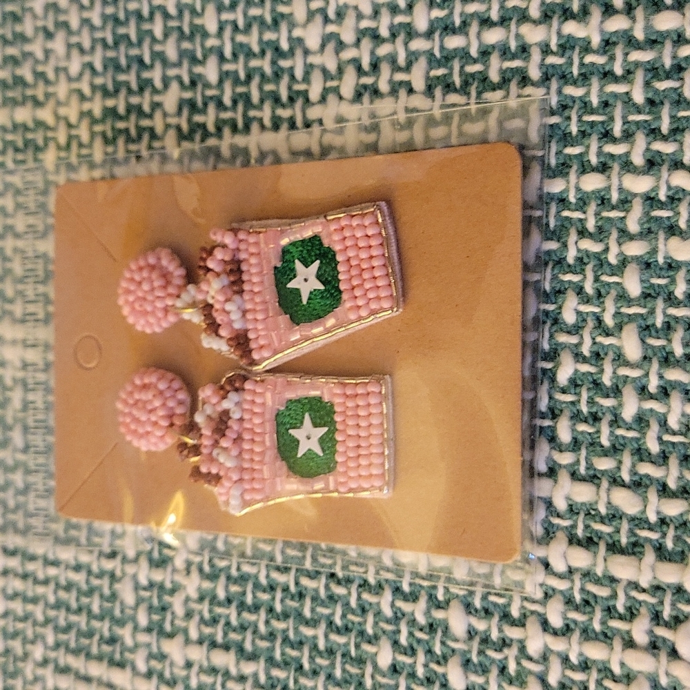 Handmade Frappuccino earrings